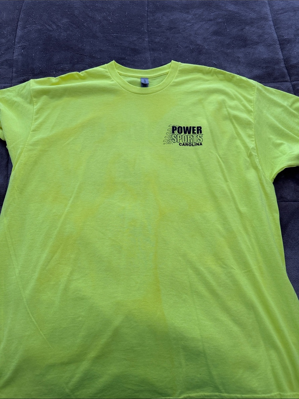Gildan Men's High-Visibility Neon Green Power Sports T-Shirt